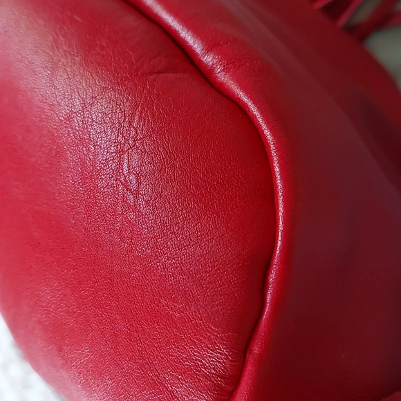 Leather basket bag - Picture 9 of 12